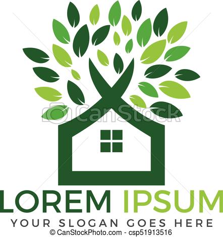 442x470 Casa, Vector, Verde, Logotipo, Design Simple