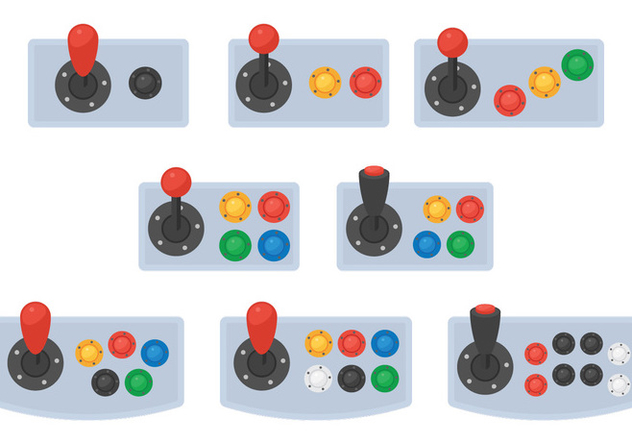 632x443 Arcade Button Vectors Free Vector Download Cannypic