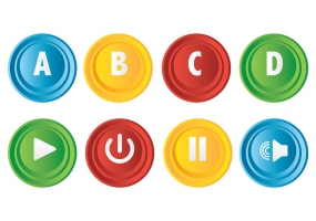 285x200 Buttons Free Vector Graphic Art Free Download