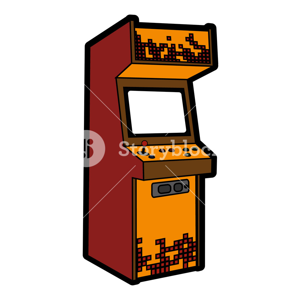 Arcade Machine Of Videogame Play Retro And Technology Theme 1000x1000 Arcade Machine Of Videogame Play Retro And Technology Theme