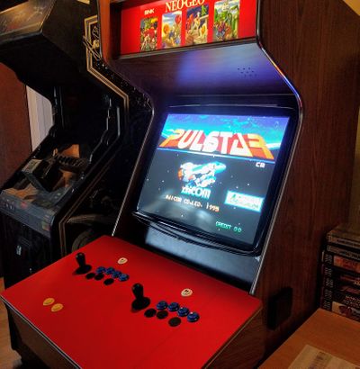 Neo Geo Arcade Cabinet 400x410 Neo Geo Arcade Cabinet