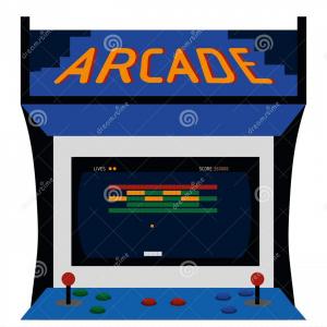 Stock Illustration Arcade Game Cabinet With Glowing Wallkeeper 300x300 Stock Illustration Arcade Game Cabinet With Glowing Wallkeeper
