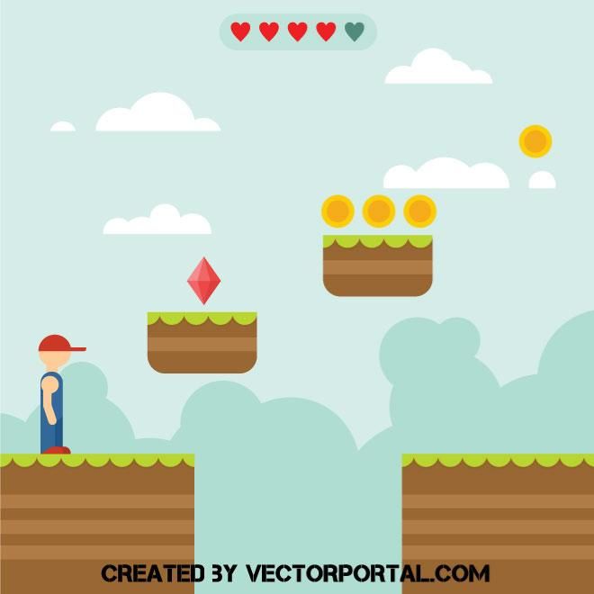 660x660 Arcade Game Vector Image Various Vectors Arcade Games, Free