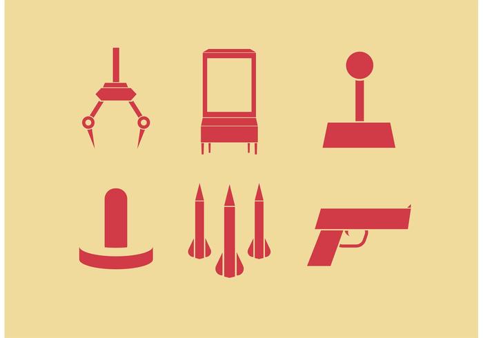 Arcade Game Machine Vectors 700x490 Arcade Game Machine Vectors