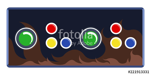 Isolated Joystick For Arcade Machine Vector Illustrtion Design 500x250 Isolated Joystick For Arcade Machine Vector Illustrtion Design