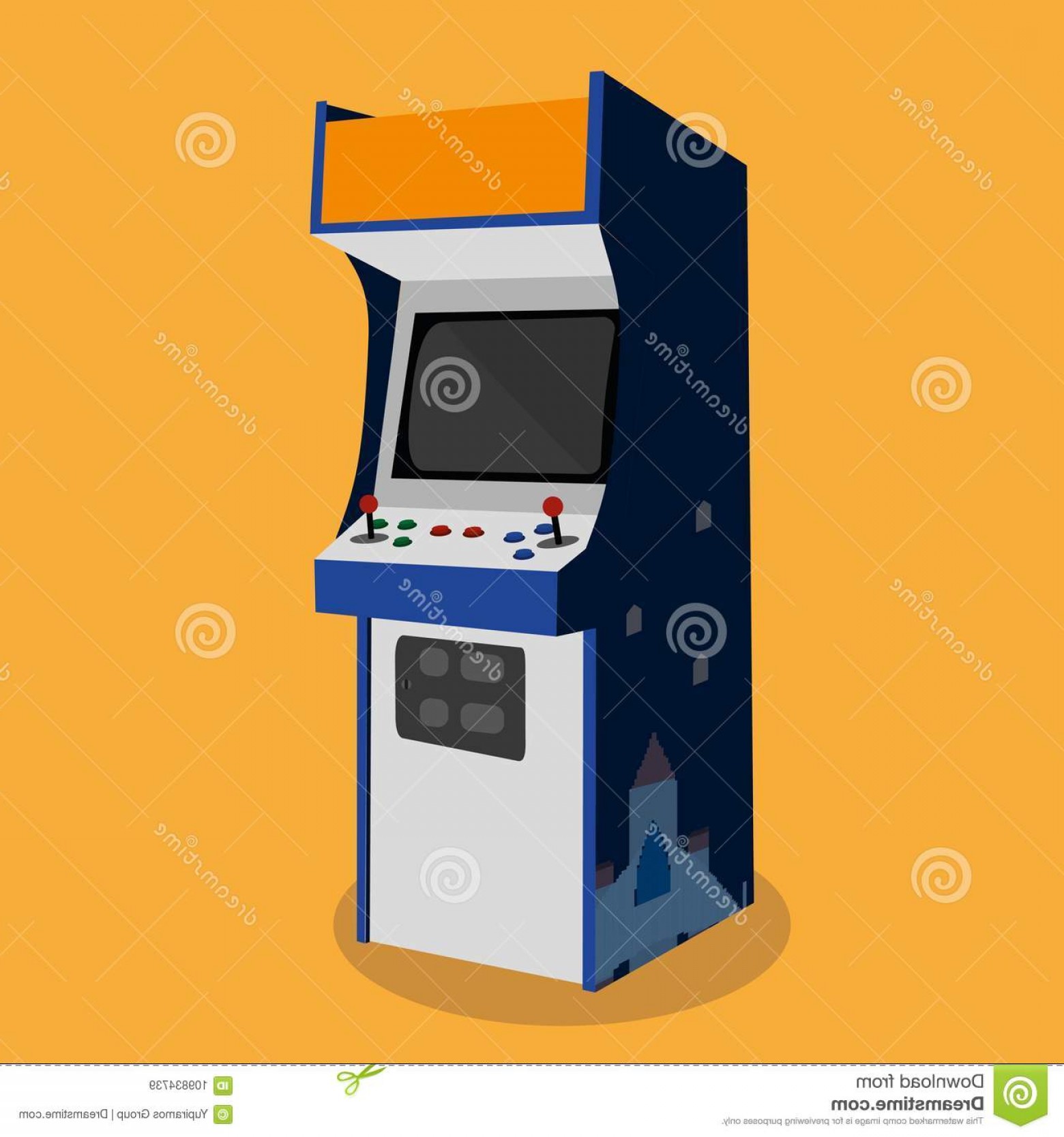 Vector Arcade Machine Savoyuptown 1560x1668 Vector Arcade Machine Savoyuptown