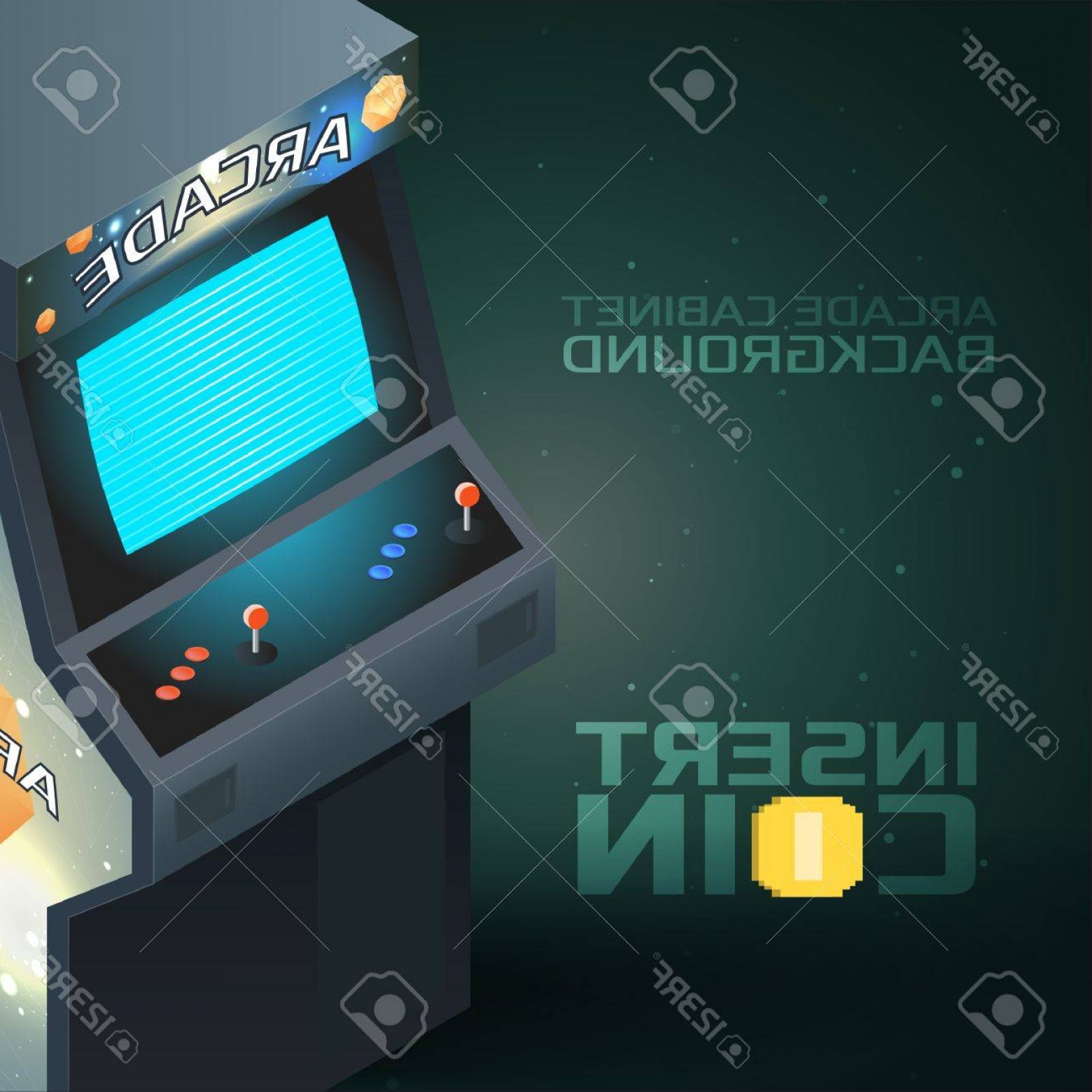 1560x1560 Vector Arcade Wallkeeper