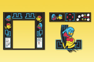 300x200 Pac Man Vector Art Arcade Game Hires And Illustrator