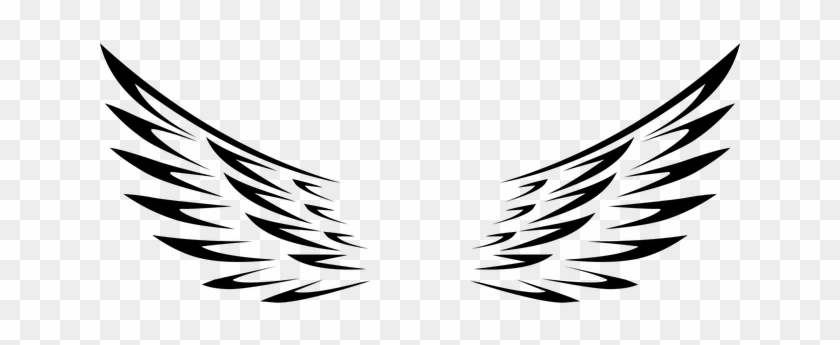 840x345 Wings Angel Heaven Free Vector Graphic