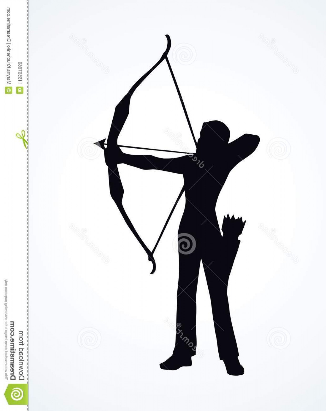 1239x1560 Longbow Silhouette Vector Lamaison