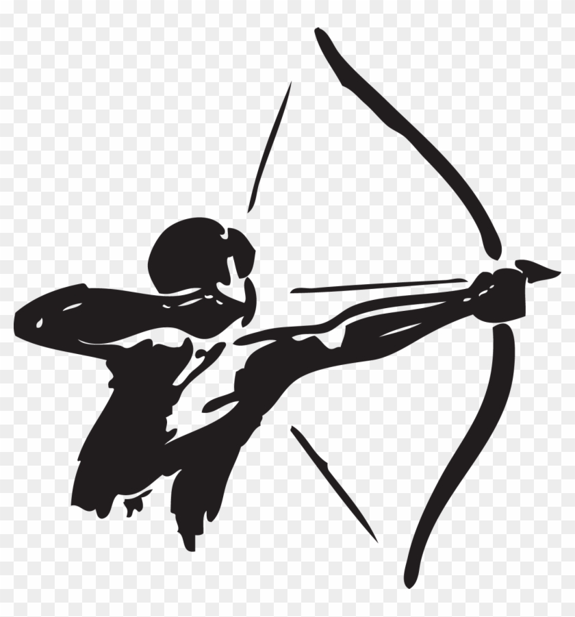 840x901 Archery Bow And Arrow Hunting Clip Art