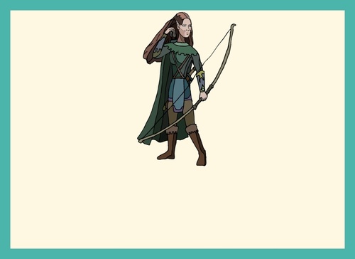 500x364 Medieval Archer Vector Free Download