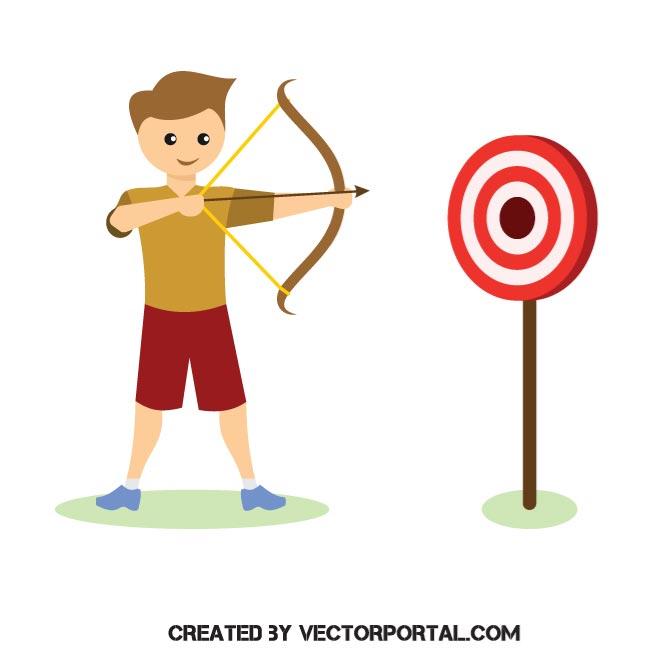 660x660 Archer Vector Clip Art
