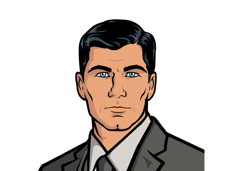 800x566 Sterling Archer Vector