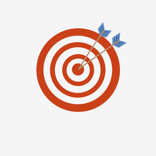 640x640 Arrow Target And Arrow Vector, Sports Material, Vector, Archery