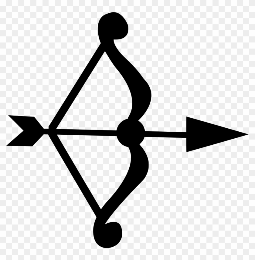 840x857 Bow And Arrow Vector Png