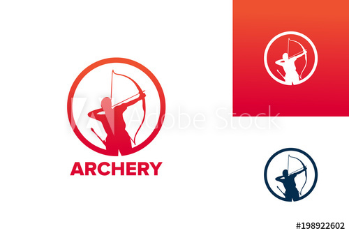 500x334 Archery Logo Template Design Vector, Emblem, Design Concept