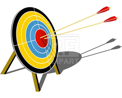 Archery Target Hit With Arrow Vector Image Of Sport And Leisure 400x320 Archery Target Hit With Arrow Vector Image Of Sport And Leisure
