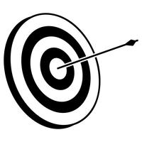 Archery Target Free Vector Art 200x200 Archery Target Free Vector Art