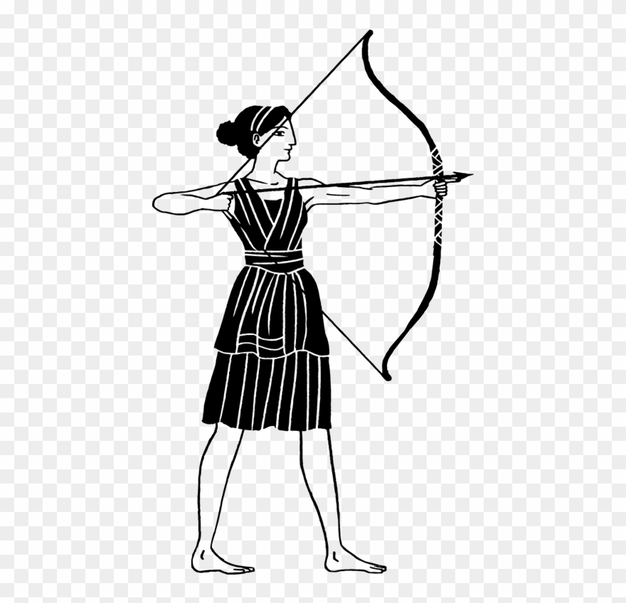 880x848 Archery Vector Artemis