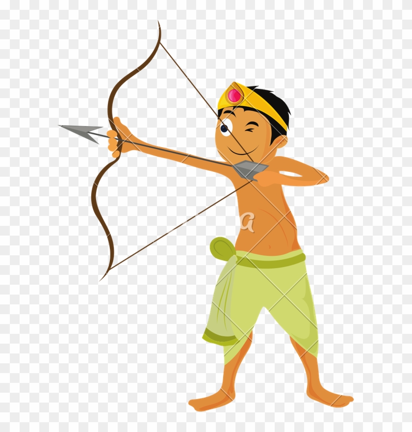 840x880 Boho Vector Bow Arrow