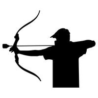 200x200 Archery Free Vector Art