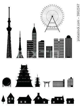 336x450 Architectural Silhouette