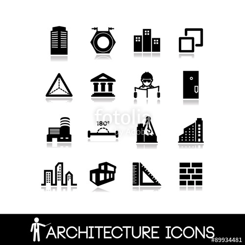 Architecture Icon Vector Stock Image And Royalty Free Vector 500x500 Architecture Icon Vector Stock Image And Royalty Free Vector