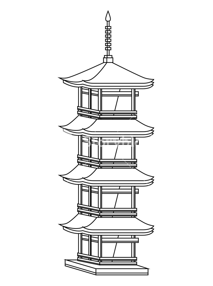 Japanese Culture Architecture Icon Vector Illustration Design 745x1000 Japanese Culture Architecture Icon Vector Illustration Design