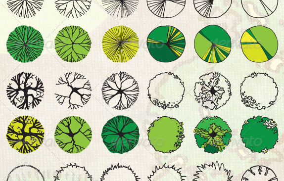 Architecture Tree Vector at Vectorified.com | Collection of ...