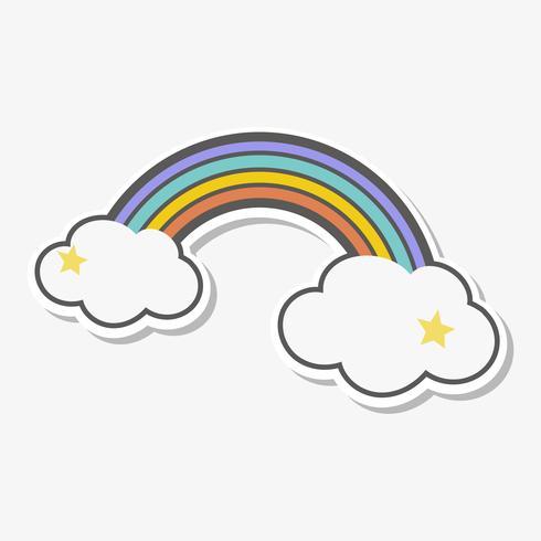Magical Rainbow Unicorn Illustration Vector 490x490 Magical Rainbow Unicorn Illustration Vector