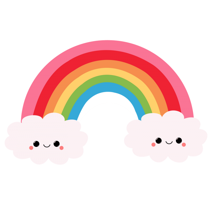 Arcoiris Unicornio Png Vector, Clipart 700x677 Arcoiris Unicornio Png Vector, Clipart