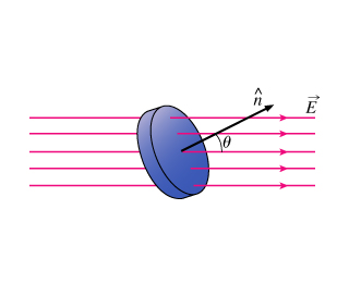 320x260 Solved Suppose A Disk With Area Is Placed In A Uniform El