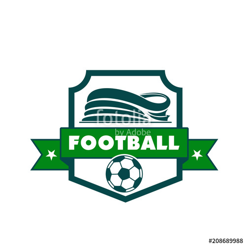 500x500 Soccer Or Football Arena Vector Icon Stock Image And Royalty Free