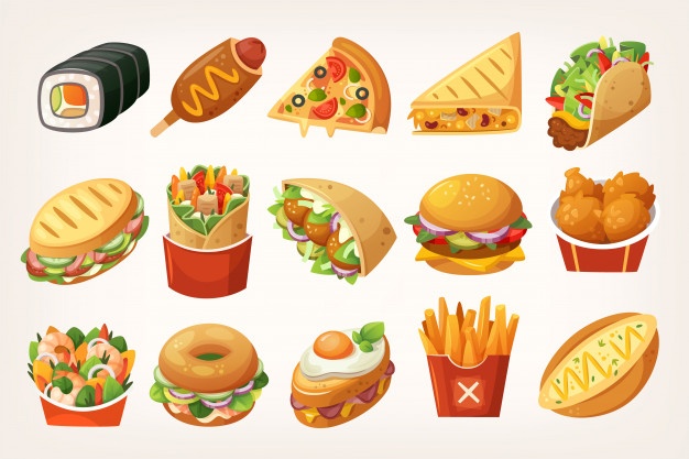 626x417 Comida Rapida Fotos Y Vectores Gratis