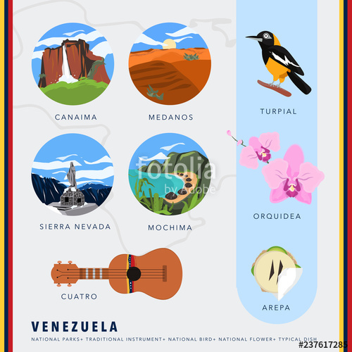 500x500 Venezuela Icon Set Stock Image And Royalty Free Vector