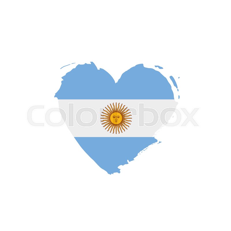 800x800 Argentina Flag, Vector Illustration On Stock Vector Colourbox
