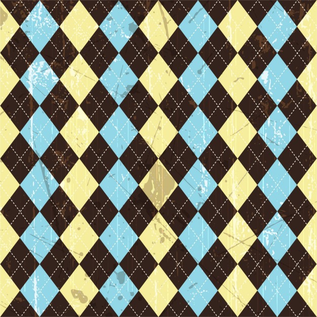 626x626 Old Argyle Pattern Vector Free Download