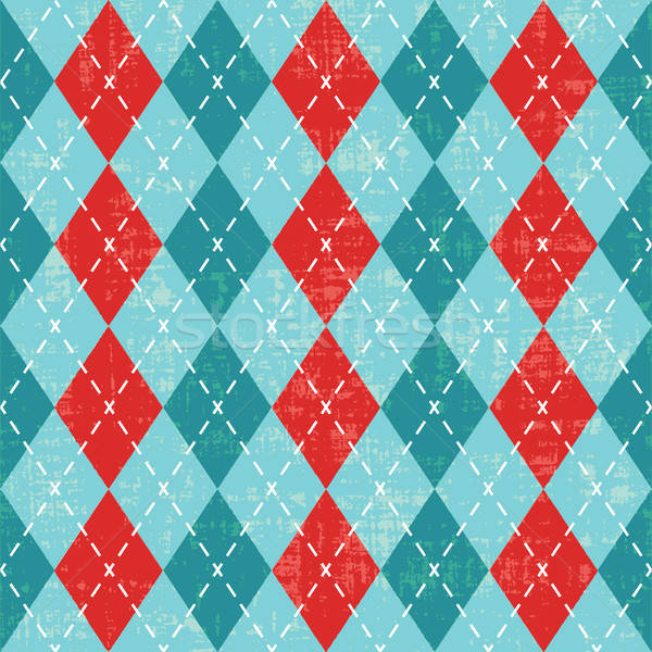 Colorful Scratched Argyle Pattern Inspired Vector Background 600x600 Colorful Scratched Argyle Pattern Inspired Vector Background