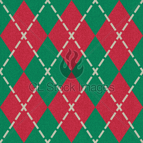 500x500 Red And Green Argyle Pattern Inspired Textured Vector Bac Gl