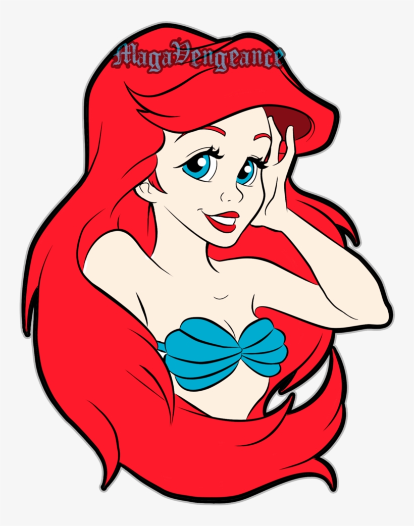 820x1042 Ariel Little Mermaid Vector