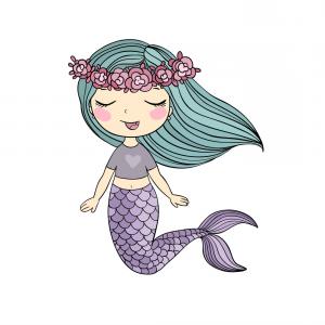 300x300 Ariel Little Mermaid Vector Png Hoodamathrun