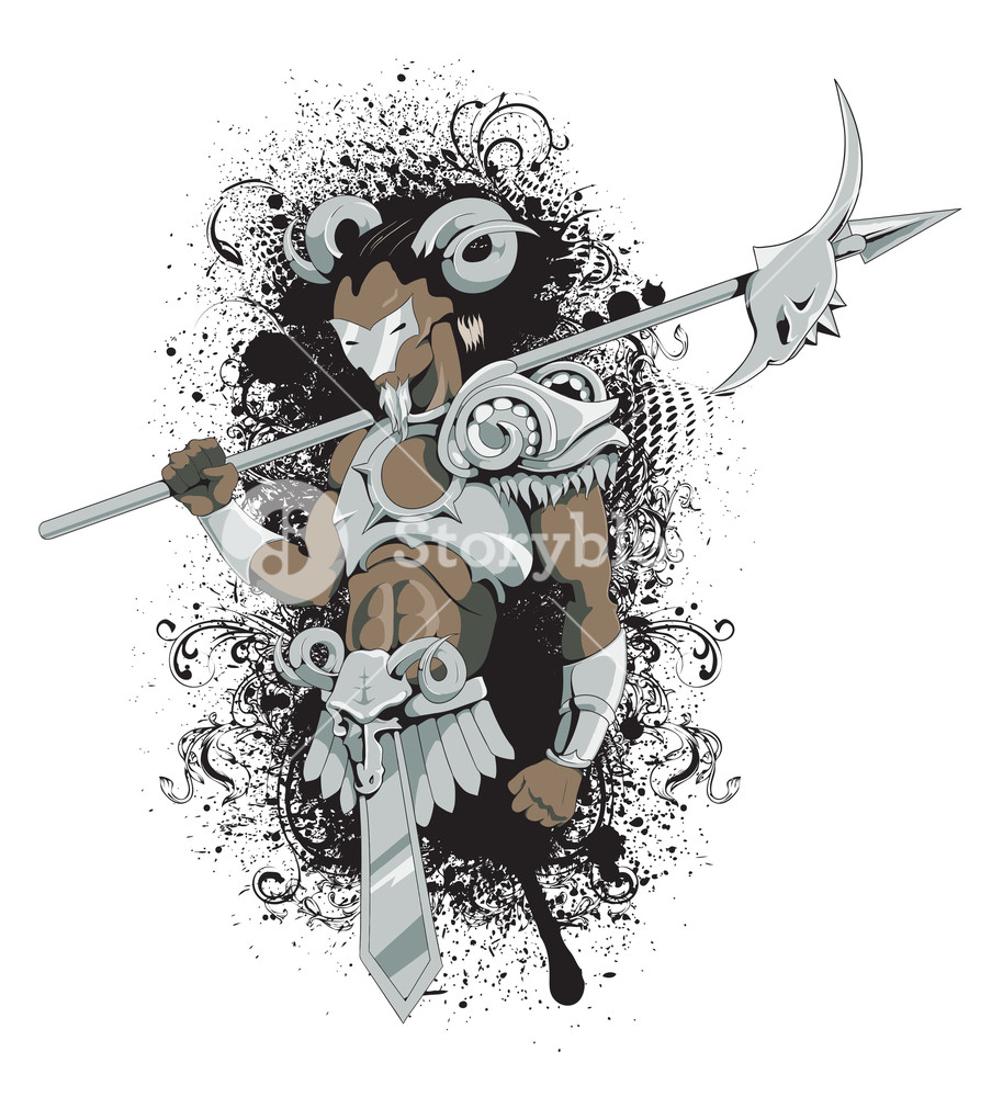 914x1000 Aries Vector Royalty Free Stock Image