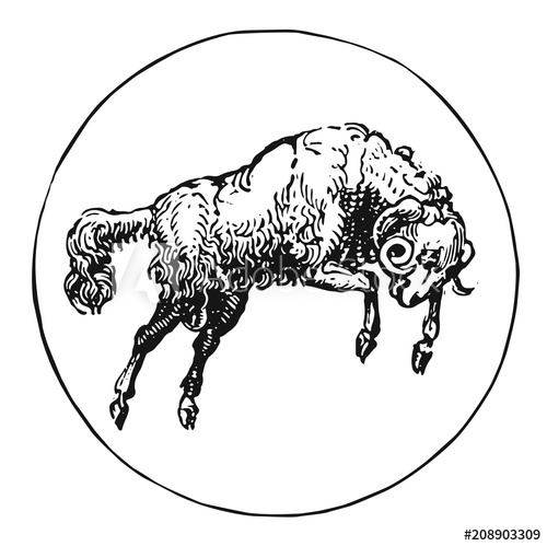 Aries Vector At Vectorified.com 