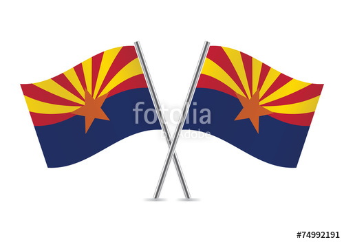 Arizona Flag Vector at Vectorified.com | Collection of Arizona Flag