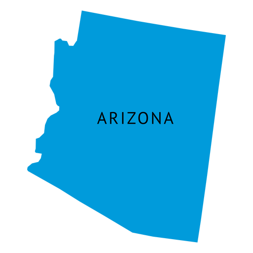512x512 Arizona State Plain Map