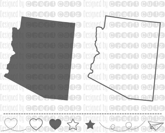 Arizona Outline Vector