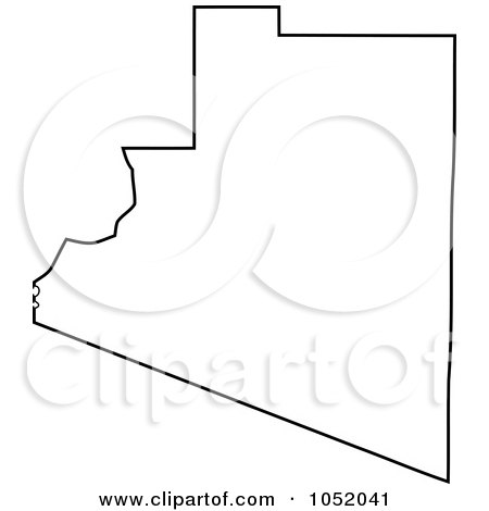 450x470 Royalty Free Vector Clipart Illustration Of A Black Outline
