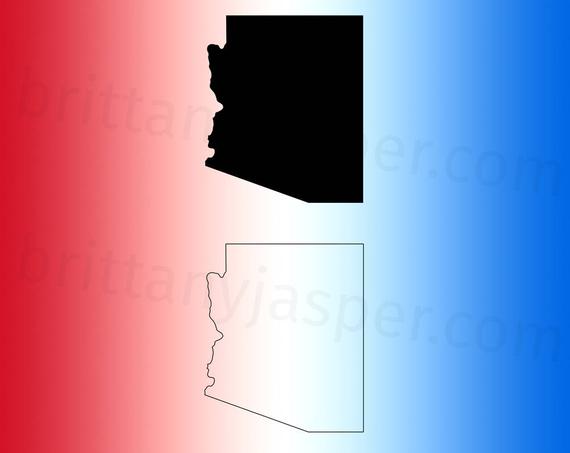 570x453 Arizona State Flag Vector Clip Cutting For Cricut