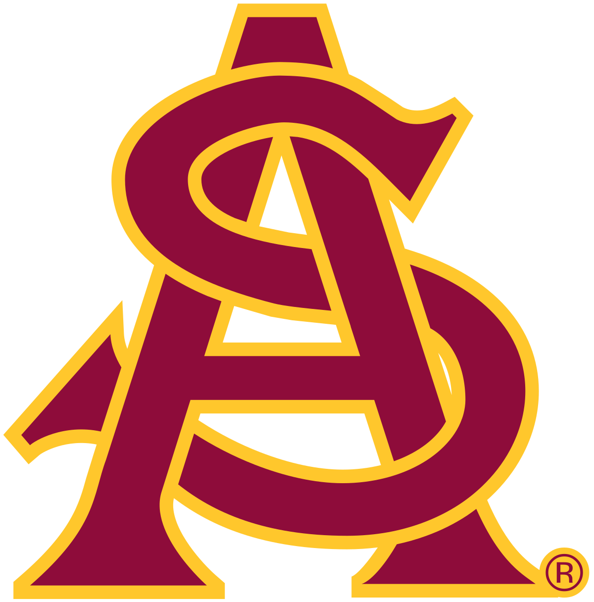 Arizona State University Logo Vector at Collection of